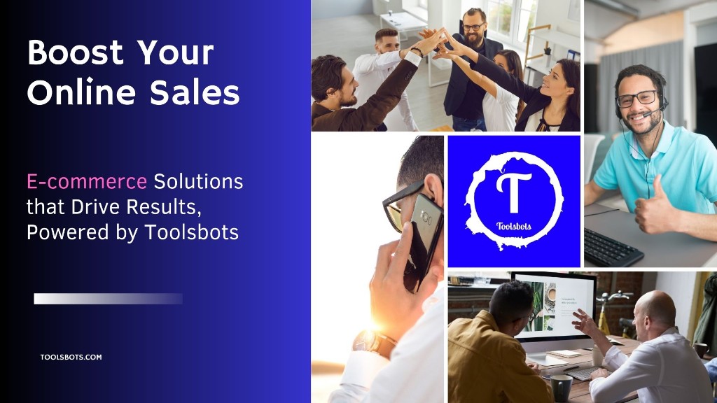 Boost Your Online Sales — E-commerce Solutions
